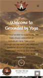 Mobile Screenshot of groundedbyyoga.com